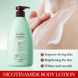 OEM ODM SADOER Marque privée Crème de soin de <span class=keywords><strong>la</strong></span> <span class=keywords><strong>peau</strong></span> coréenne Niacinamide Lotion corporelle blanchissante et éclaircissante Parfum de charme Smooth Fairy - Product Image 4