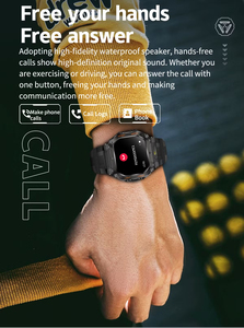 Smartwatch HT34 Impermeabile 3ATM 30M con Certificazione CE FCC, Chiamate Bluetooth, Monitoraggio Salute, per Sport all'Aperto, Surf e Nuoto - Product Image 5