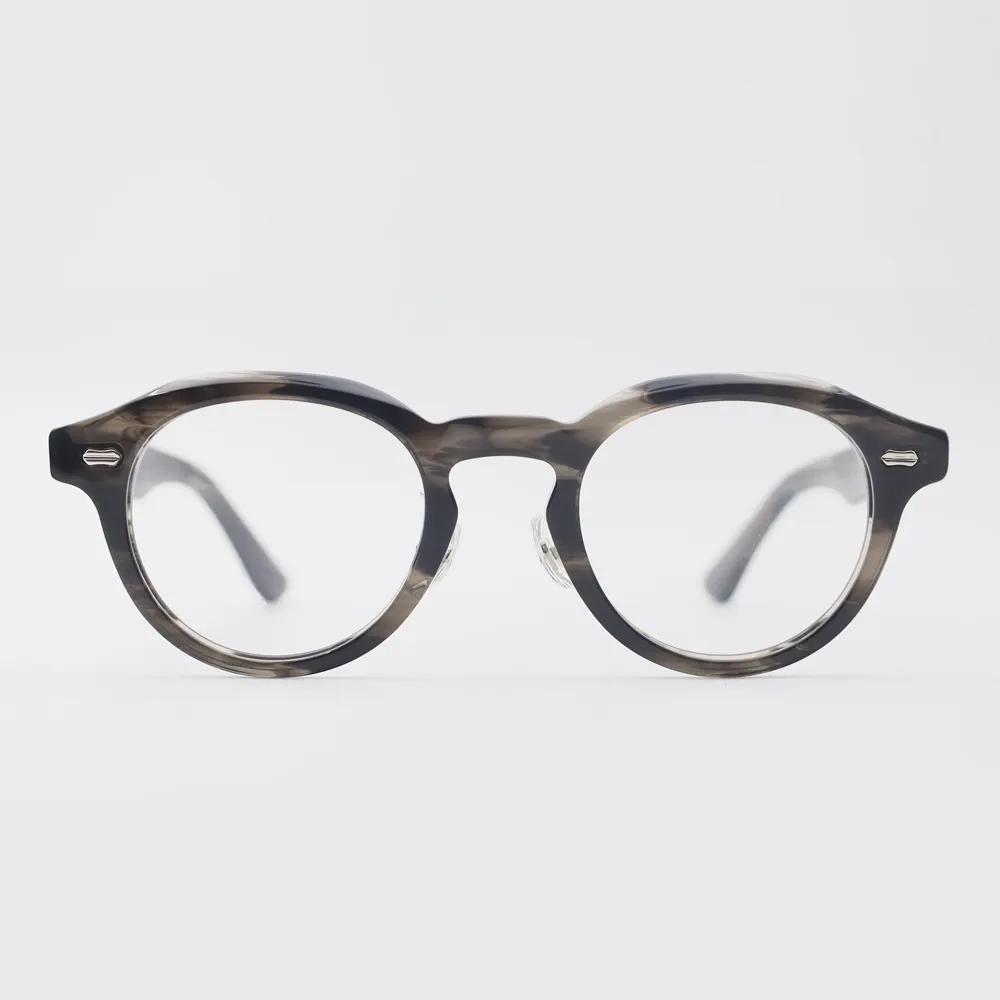 Figroad aktuellste Modelle Brillen runde Brillenrahmen Acetat-Optischer Rahmen