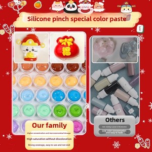 Juguetes de Silicona Antiestrés DIY para Año Nuevo, Caja de Regalo Hecha a Mano para Niños de 5 a 7 Años, Perfecta para Apretar y Disfrutar - Product Image 3
