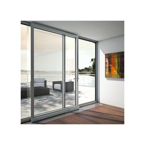 Porte coulissante en aluminium Design moderne Charnière intérieure Standard australien Porte coulissante battante en aluminium pour patio - Product Image 3