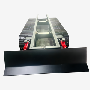 Sasis Pelat Baja Sesuai Kebutuhan untuk Transportasi, Sasis Crawler Bulldozer Shovel Platform Ganda - Product Image 1