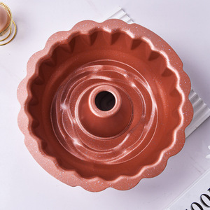 Non Stick Carbon Steel Hollow Chiffon Cake Mold Round Pumpkin Shape Baking Mold For Cakes Bread DIY Baking Tools - Product Image 4