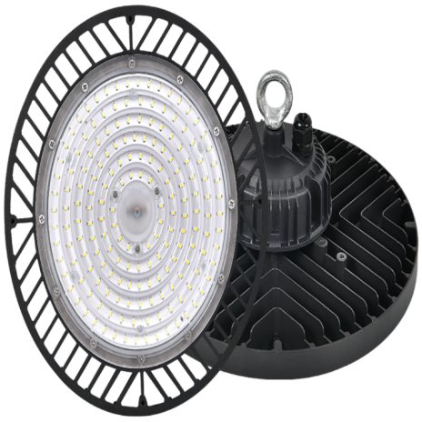 Aluminum IP66 AC100-265V 6500K SMD2835 100W-200W CRI70 10000-20000 Lumens Durable 2-Year Warranty for High Bay Light 50000 Hours