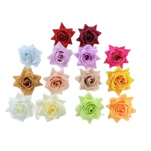 Fleurs artificielles Qiye, petites roses à cornes cousues à la main, roses en soie, décoration de mariage, décoration de la maison, décoration de remise de diplôme - Product Image 2