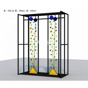 ผนังปีนหน้าผาแก้วผู้จัดจำหน่ายมืออาชีพพร้อมอุปกรณ์หลบหนีจากน้อย - Product Image 1