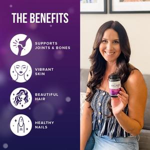 Kollagen Marine Kapseln reine Kollagen Kapseln ergänzt Vitamin C Kapsel mit Kollagen - Product Image 3