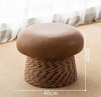 Tabouret champignon fait main, tabouret à bascule, pour balcon, entrée, tabouret à chaussures, tabouret pour bébé, design minimaliste