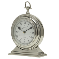 Reloj superventas de aluminio para decoración del hogar, reloj de mesa antiguo, buena calidad superior, venta directa de fábrica