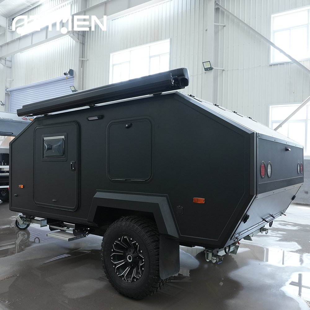 Роскошный современный мини-грузовик Camper RV со светодиодными огнями, независимая подвеска и водонепроницаемость, 4 спальных места для внедорожных приключений