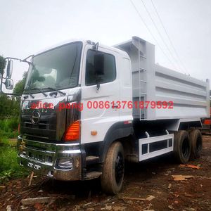 De segunda mano contenedores precio hino camión volquete usado en venta - Product Image 3