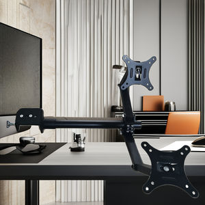 Support de support de moniteur <span class=keywords><strong>TV</strong></span>, réglable, pivotant à 360 degrés, inclinable, avec deux <span class=keywords><strong>bras</strong></span> en acier, support <span class=keywords><strong>motorisé</strong></span> <span class=keywords><strong>TV</strong></span>, 13-27 pouces - Product Image 3