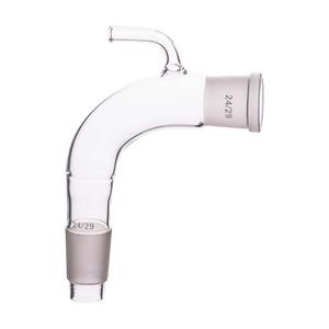 Adaptateur de laboratoire d'évent coudé personnalisable OEM Verrerie PC essentielle pour fournitures de laboratoire pédagogiques en chimie 100 pièces quantité minimale de commande - Product Image 1