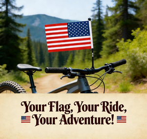Drapeau universel pour guidon de vélo, drapeau du Royaume-Uni avec mât fixe, décoration de cyclisme en plein air, <span class=keywords><strong>mini</strong></span> drapeau national pour vélo - Product Image 6