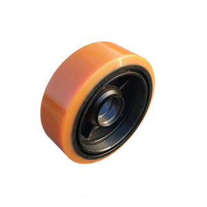 Roues de <span class=keywords><strong>chariot</strong></span> élévateur Linde R14/R16 en polyuréthane, fournisseur de roues de <span class=keywords><strong>chariot</strong></span> élévateur, <span class=keywords><strong>roue</strong></span> de charge 285x100 0029902329, véhicule industriel - Product Image 2