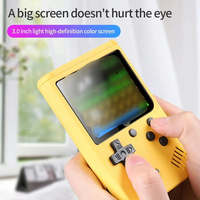 Console de Jeu Portable Super Rétro en Promotion – Lecteur de Jeux Portable 3 Pouces 500-en-1 – Jeux Classiques de l'Enfance – Double Joueur