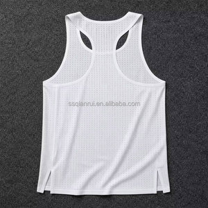 Débardeur de sport léger et écologique pour <span class=keywords><strong>homme</strong></span>, perforé, à séchage rapide, respirant, pour la gym, le fitness, la course et l'entraînement - Product Image 5