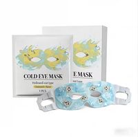 Masker Mata dingin pendingin Gel berongga di tengah masker mata hidrogel penutup mata pendinginan sendiri untuk bengkak mata