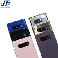 Casing Pintu Belakang untuk Samsung Galaxy Note 8 N950 Penutup Baterai Kaca Belakang Dengan Lensa Kamera