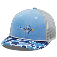 Gorras frontales de espuma con ajuste de media corona, sombreros Snapback personalizados 100% algodón, logotipo bordado, pato, Camuflaje, caza, sombreros de camionero, fabricante