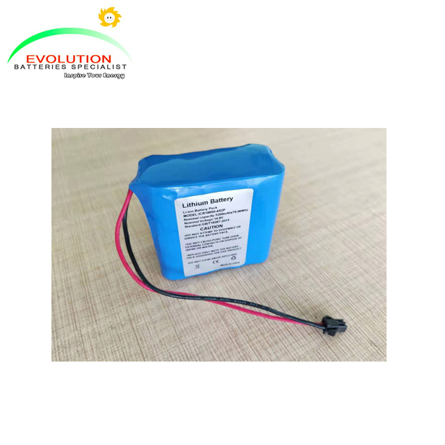 Li-ion Battery Pack ICR18650-4S2P 5200MAH 14.8V for LED Stage Lighting