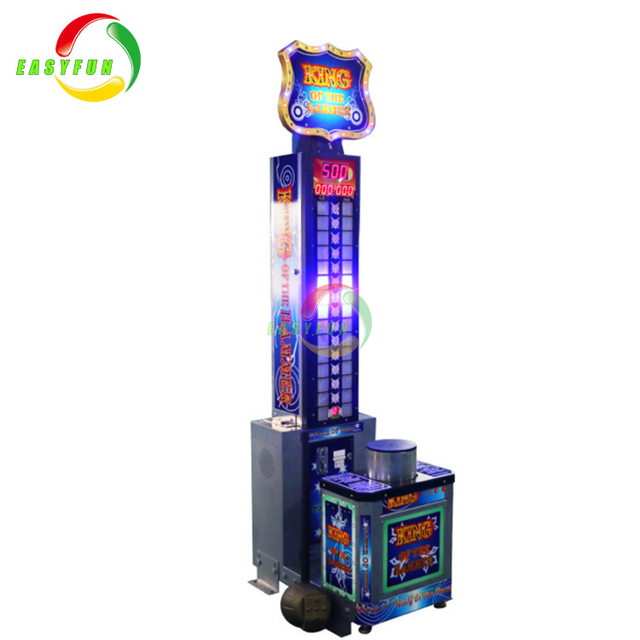 2025 New Indoor Amusement Arcade Hammer Punching Game Machine Lottery Ticket Redemption king of Hammer Hitting Game Machine