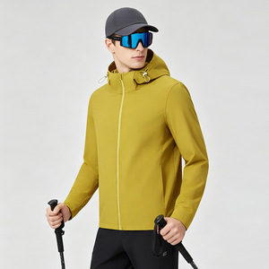 Veste imperméable coupe-vent à capuche pour homme, légère, séchage rapide, pliable, idéale pour la randonnée, les voyages et les trajets quotidiens - Product Image 6