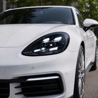 BK LED-Scheinwerfer-Set für Porsche Cayenne 2011-2018 Matrix-Stil Sequenzieller Blinker Plug-and-Play