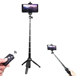 New Arrival Max height 120cm Yunteng 9928N Selfie Monopod Stick With Remote Shutter Release Phone Clip Holder