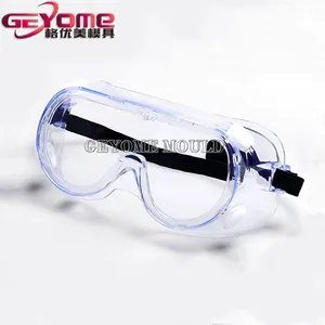 Moule de lunettes OEM PC Transparent protecteur des yeux moule de verre médical moulage par Injection en plastique