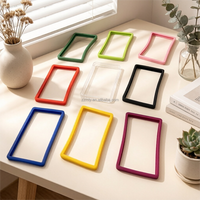 Porte-cartes de crédit et d'identité en silicone personnalisable MILAIYOU, blocage RFID, options d'impression par transfert thermique/sérigraphie/laser