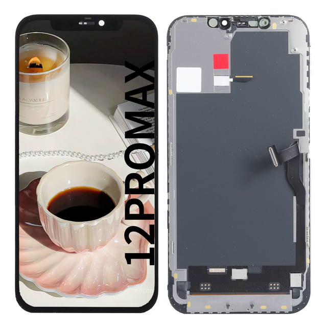 GX Replacement LCD Touch Digitizer Assembly Spare Parts Mobile Phone LCDs Pantalla for iphone 12 Pro Max Oled