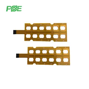 4层聚酰亚胺柔性印刷电路板美容仪器FPC定制口腔冲洗器印刷电路板柔性板