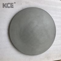 Plaque en carbure de silicium nitridé (NBSiC) hautement résistante à l'usure, pièces de rechange en céramique résistantes à la corrosion pour moulage et soudage KCE