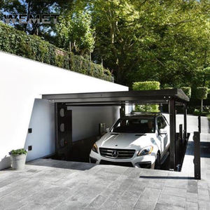 Wemet <span class=keywords><strong>Lift</strong></span> Parkir Mobil Otomatis, <span class=keywords><strong>Lift</strong></span> Kendaraan Portabel Gunting 2 Lapis untuk Garasi Rumah - Product Image 2