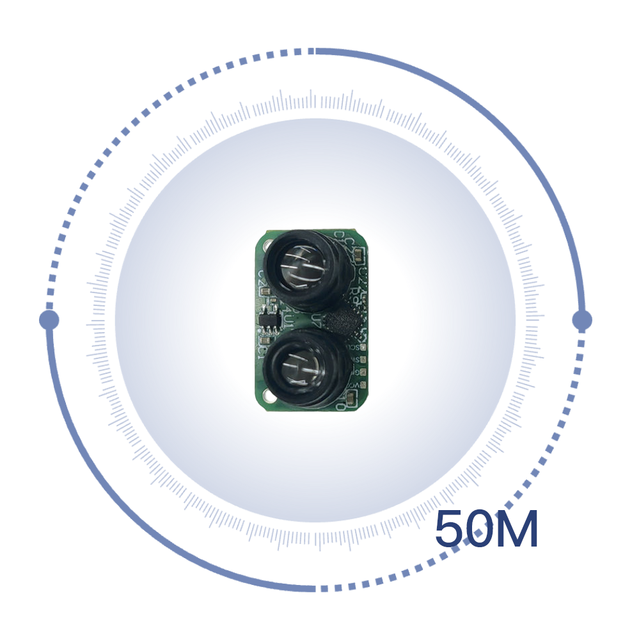Surertech VB50A Vermilion Bird Lidar Sensor TOF Laser Scanning for Service Robots AGV Optical Sensors
