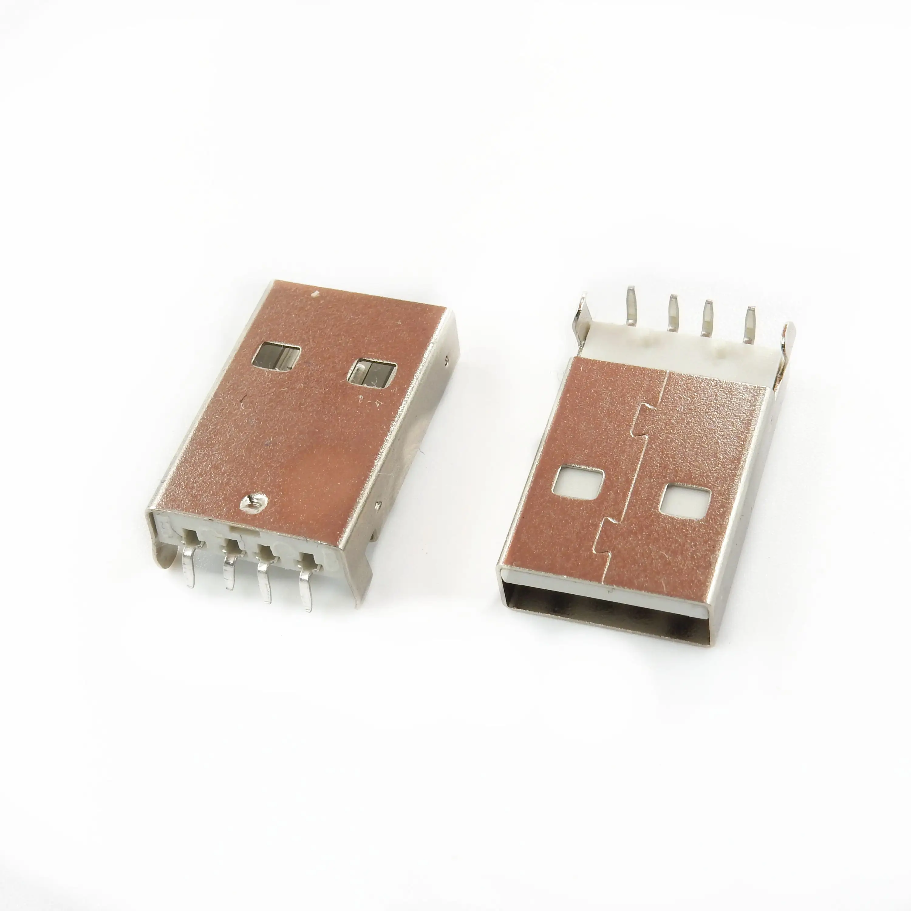 USB 2.0 Male A Type USB PCB Connector Plug 180 degree SMT Male USB Connectors 4Pins SMD