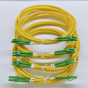 Factory Wholesale LC/APC Single-Mode Duplex 3M 3.0mm LC/APC Optical Jumper G652D Fiber for Network <b>Communication</b> - Product Image 1