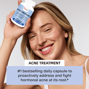 Fabricante de Suplementos Nutracéuticos para el Acné, Vitamina para Eliminar el Acné y Limpiar la Piel para Mujeres y Hombres, 60 Cápsulas para el Acné - Product Image 4