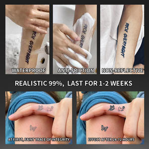 <span class=keywords><strong>Tatouage</strong></span> temporaire <span class=keywords><strong>de</strong></span> <span class=keywords><strong>libellule</strong></span>, <span class=keywords><strong>de</strong></span> fleur et <span class=keywords><strong>de</strong></span> papillon, <span class=keywords><strong>tatouage</strong></span> semi-permanent, imperméable, résistant à la transpiration, dure 2 semaines, <span class=keywords><strong>tatouage</strong></span> pour bras et jambes - Product Image 5