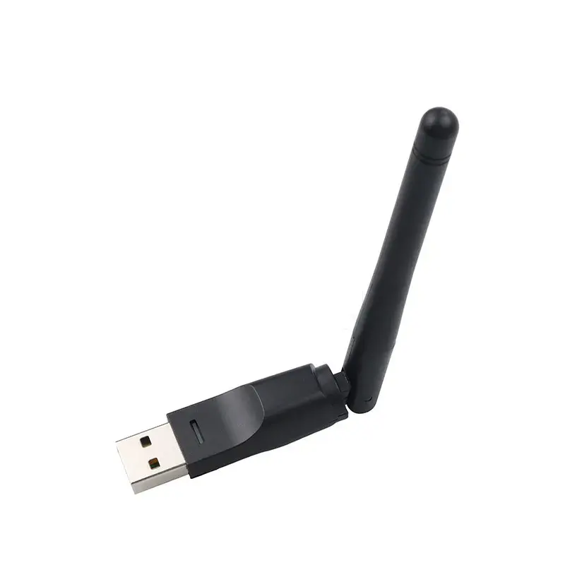 Bán buôn Mini Wifi Adapter USB Lan Wi-Fi Receiver Dongle Antenna 802.11 B/g/n Card mạng không dây