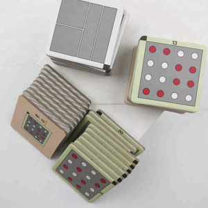 Su Misura Commercio All'ingrosso Educativi 2 Millimetri Bordo Grigio Carta di Giochi da Tavolo - Product Image 4