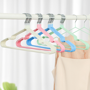 LINDON Bunte Rutschfeste PVC-Metall-Kleiderbügel - Product Image 1