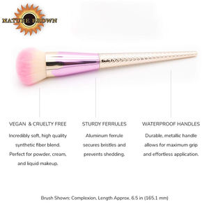 Kit <span class=keywords><strong>de</strong></span> 4 pinceaux <span class=keywords><strong>de</strong></span> maquillage intégral avec pochette comprenant un <span class=keywords><strong>pinceau</strong></span> <span class=keywords><strong>de</strong></span> maquillage pour le <span class=keywords><strong>teint</strong></span> en poudre - Product Image 2