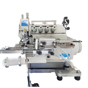 Máquina Overlock de Cuatro Hilos con Accionamiento Directo EXT5114DD-PUT-RLK3 para Coser Cuellos de Camisetas - Product Image 1