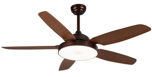 Luz de ventilador LED nórdica minimalismo moderno restaurante sala de estar estudio ventilador de techo luz ventilador eléctrico remoto Luz - Product Image 2