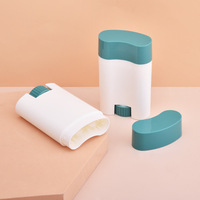 Offre Spéciale – Tube de fond de teint solide concave 20 ml, couleur personnalisée, logo privé, conteneur vide pour blush, cire capillaire en plastique