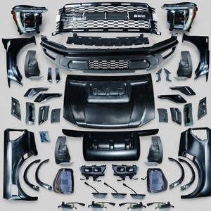 ชุดแต่งสไตล์ F150 ครบชุด แบบ Bolt-On สำหรับ Ford Ranger T6 T7 T8  วัสดุ PP ผิวด้าน - Product Image 2