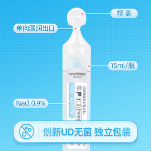 Spray Nasal Wellday con Agua de Mar Fisiológica 15ml, Solución Isotónica al 0.9% para Adultos y Niños - Product Image 2