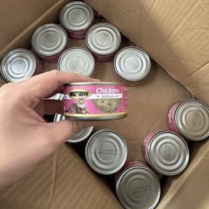 विडो 85 ग्राम 170 ग्राम फैक्टरी उच्च गुणवत्ता वाले कस्टम डिब्बाबंद पालतू जानवरों का स्वाद कुत्ते बिल्ली गीले डिब्बे भोजन - Product Image 5